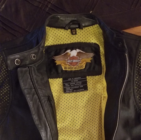 Harley Davidson motorcycle jacket - Picture 3 of 4